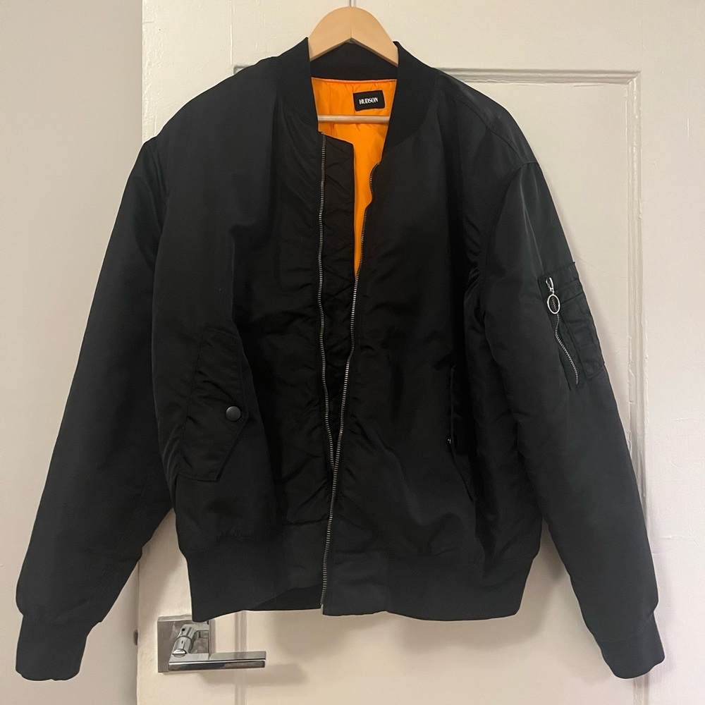 Mens Hudson Bomber Jacket - Pristine